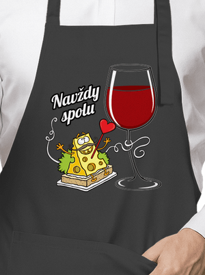 Navždy spolu zástera Dark Grey