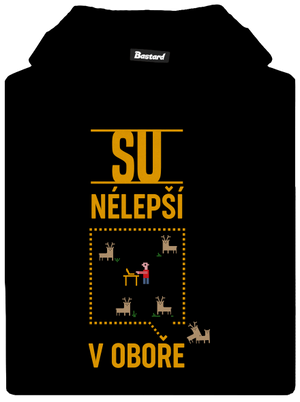 Su nélepší v oboře detská mikina klokanka Black