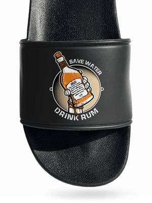 Save water šľapky Black