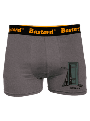 Sexana boxerky Gray Melange