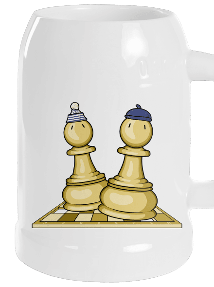 Šach a Mat polliter White