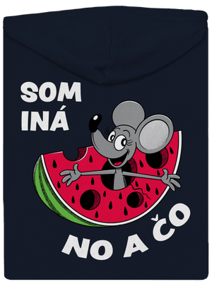 Som iná dámska mikina na zips Navy Mal