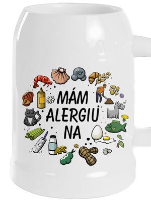 Mám alergiu na... + fix polliter White