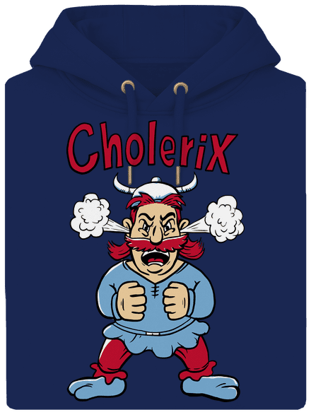 Cholerix unisex mikina premium Navy