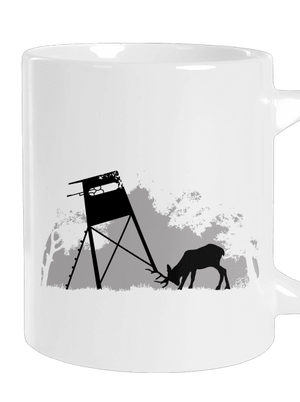 Lesná harmónia veľký hrnček White