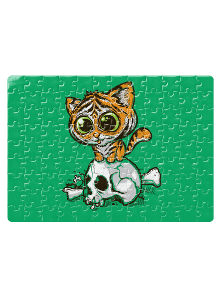 Tigrík puzzle White