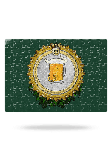 Pivný horoskop: Býk puzzle White