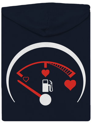 Plnú prosím dámska mikina na zips Navy Mal