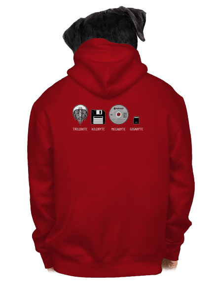Trilobite pánska mikina na zips Red