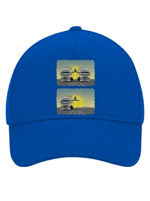 Chuck & Truck šiltovka baseballka Bright Royal