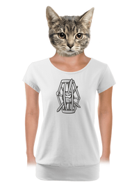 dámske tričko s lemom