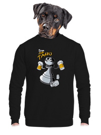 unisex mikina bez kapucne