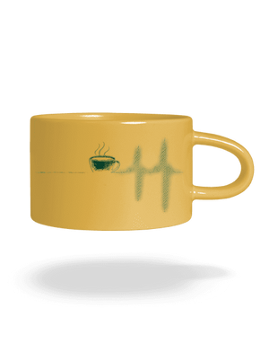 Coffee help hrnček makronka Yellow Macaron