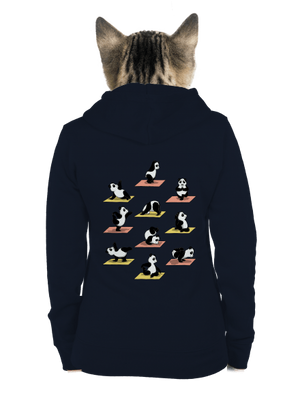 Pandia jóga dámska mikina na zips Navy Mal