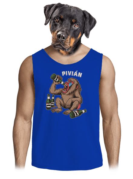 Pivián pánske tielko Royal Blue