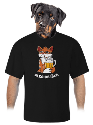  unisex tričko oversized Black