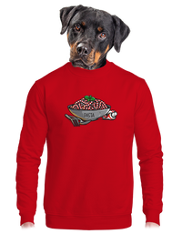 unisex mikina bez kapucne