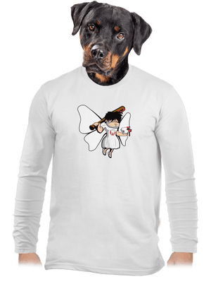 Zúbková víla pánske dlhý rukáv White