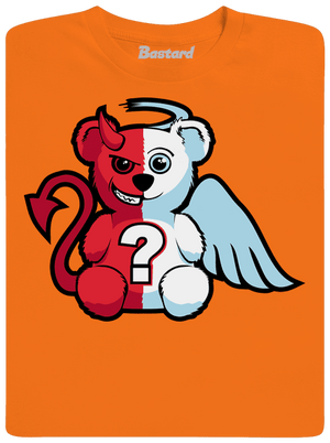 Anjel vs. diabol detské tričko Orange