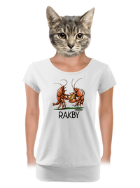 dámske tričko s lemom