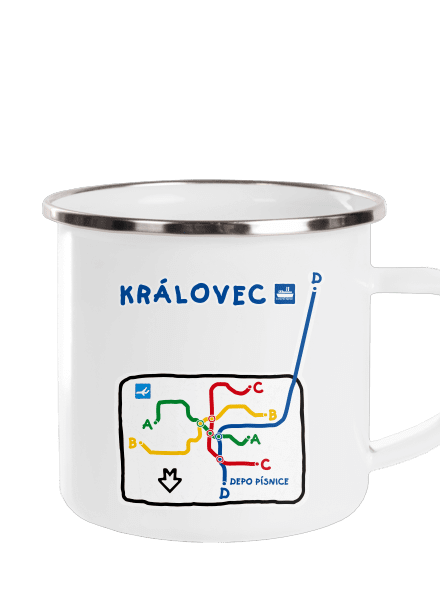 Metro Královec plecháčik White