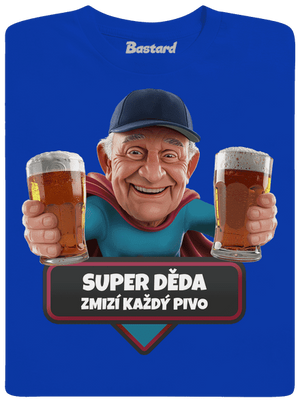 Super dedo pánske dlhý rukáv Royal Blue