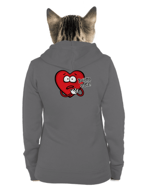 dámska mikina na zips