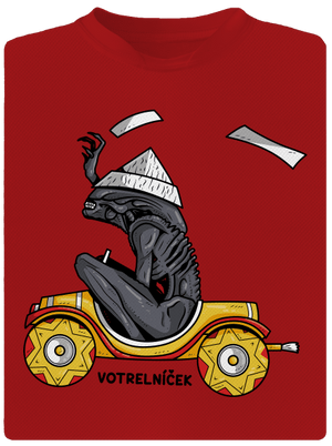 Votrelníček pánske športové tričko Red Mal