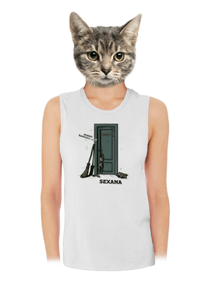 Sexana dámske tielko voľné White