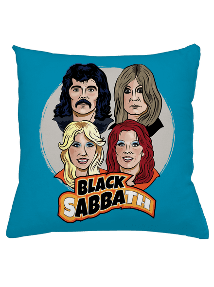 Black Abba vankúš Blue Turquoise