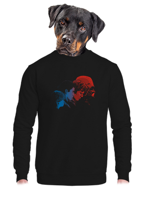 Vaders evolution unisex mikina bez kapucne Black