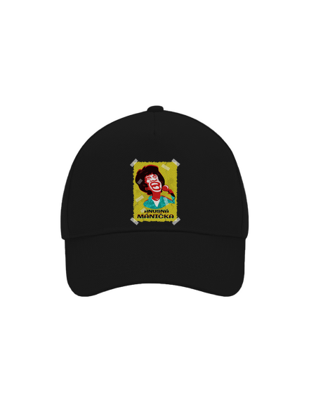 Mánička šiltovka baseballka Black