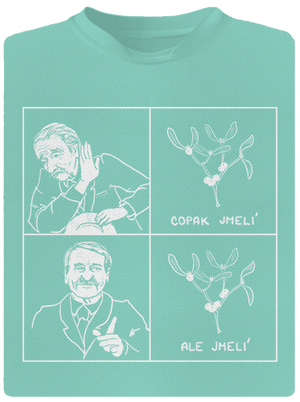 Cimrman: Copak jmelí pánske športové tričko Mint Mal