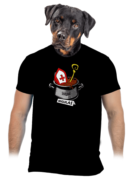 Miguláš pánske tričko Black