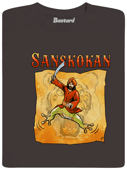 Sanskokan pánske dlhý rukáv Bear Brown