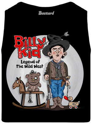 Billy The Kid pánske tielko Black