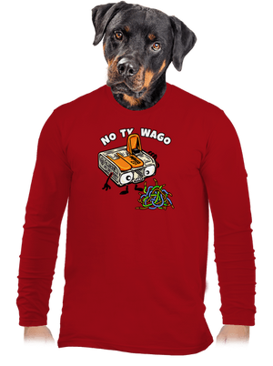 Wago svorka pánske dlhý rukáv Red