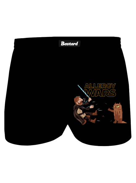 Allergy Wars pánske trenky Black