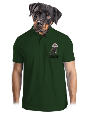 Neklidný bez piva pánska polokošeľa Bottle Green Mal