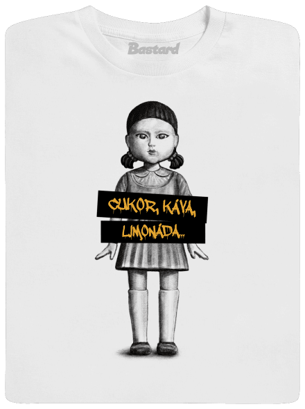 Cukor, káva, limonáda detské tričko White