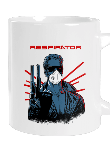Respirátor veľký hrnček White