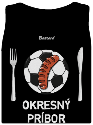 Okresný príbor dámske tielko klasické Black