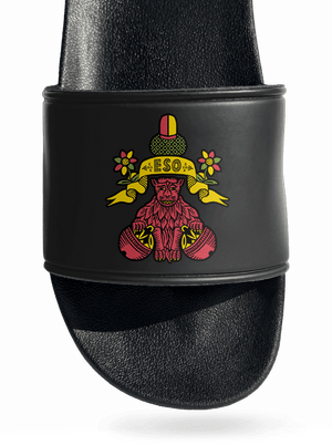 Guľové eso šľapky Black