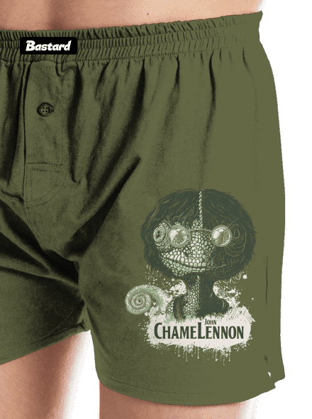 ChameLennon pánske trenky Khaki