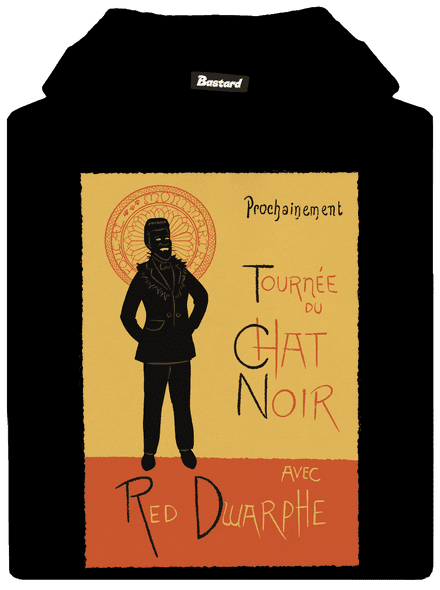Le Chat Noir detská mikina klokanka Black