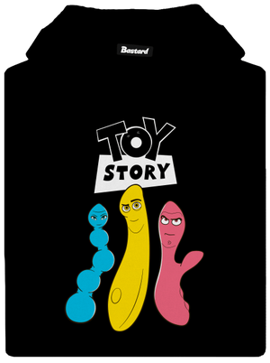 Príbeh hračiek pánska mikina klokanka Black