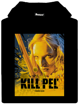 Kill Peľ dámska mikina klokanka Black