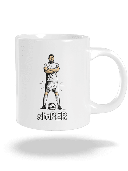 Stoper veľký hrnček White
