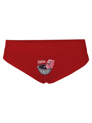 Vo forme dámske nohavičky Red Mal