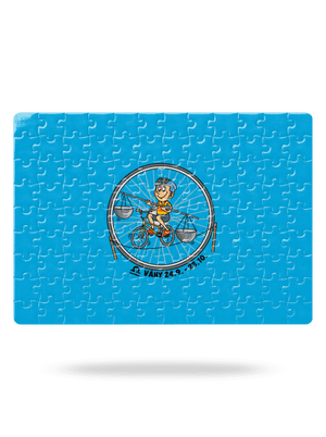 Cyklistický horoskop: Váhy puzzle White